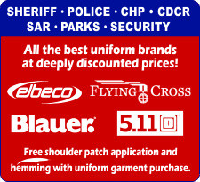 Shop all major uniform brands at the CopQuest showroom in Camarillo, CA