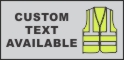 Click for Safety Vest with Custom Text