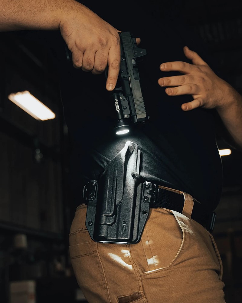 Blade-Tech Total Eclipse 2.0 Holster - With Weapon Light - Click for larger image Blade-Tech Total Eclipse 2.0 Holster - With Weapon Light