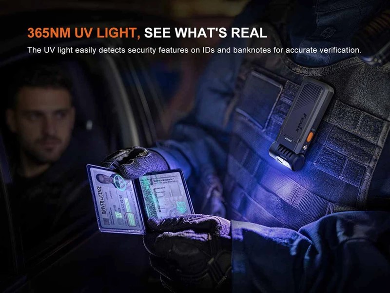 Fenix SW06R Rechargeable Clip On Flashlight - 500 Lumens - Click for larger image Fenix SW06R Rechargeable Clip On Flashlight - 500 Lumens