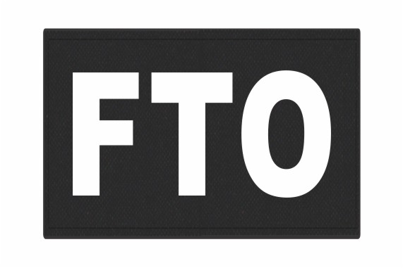 FTO - Field Training Officer Patch - Hook Backing - 1.5-inch x 1-inch - Click for larger image FTO - Field Training Officer Patch - Hook Backing - 1.5-inch x 1-inch