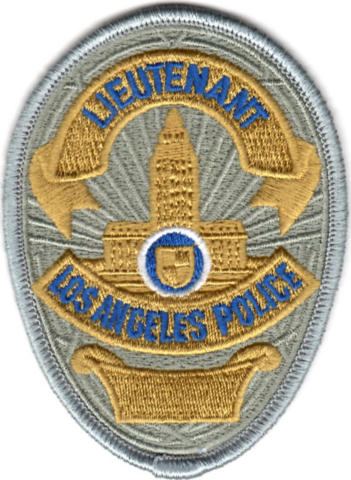 Police to Serve and Protect Patches, Gold / One Size