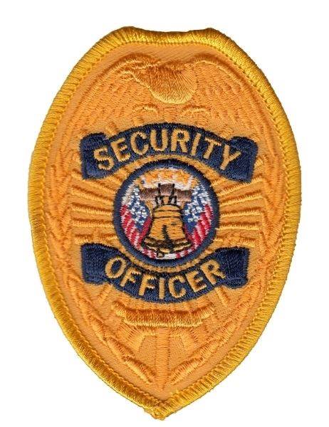 Private Security Back Patches 11 x 4-inches - 20% Off
