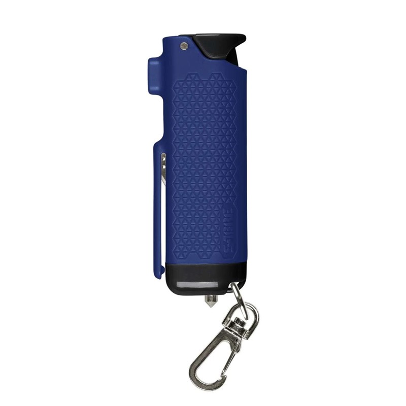 Sabre Safe Escape 3-in-1 Pepper Gel with Seat Belt Cutter and Window Breaker - Click for larger image Sabre Safe Escape 3-in-1 Pepper Gel with Seat Belt Cutter and Window Breaker