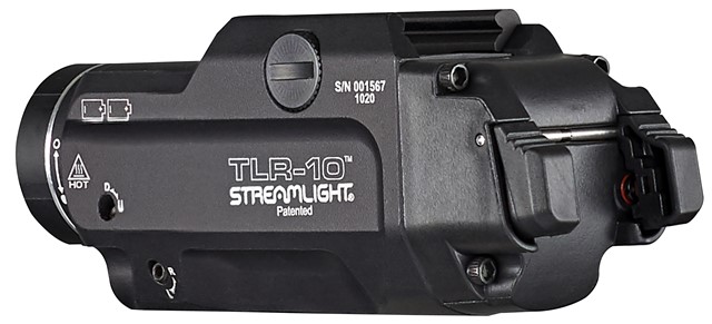 Streamlight TLR-10 Gun Light w/Red Laser & Rear Switch Options - 36% Off