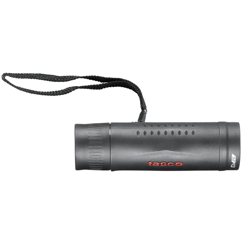 Tasco 10x25mm Roof Prism Monocular - Click for larger image Tasco 10x25mm Roof Prism Monocular