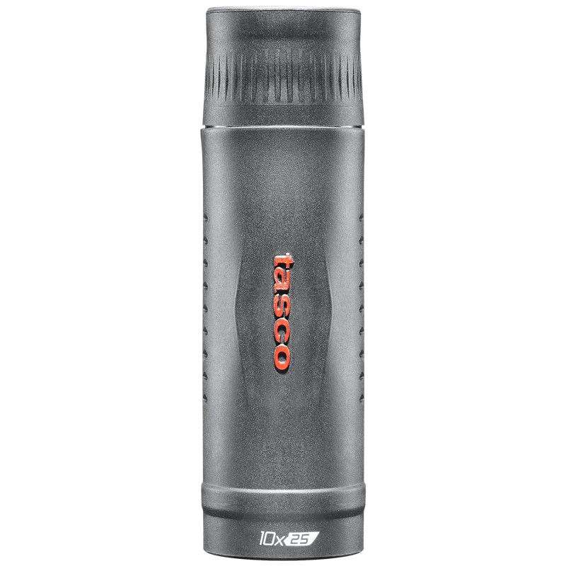 Tasco 10x25mm Roof Prism Monocular - Click for larger image Tasco 10x25mm Roof Prism Monocular